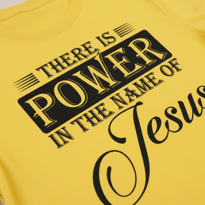 Power in the Name T-Shirt__detail