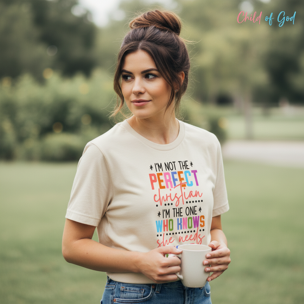 Perfectly Imperfect Christian T-Shirt__lifestyle