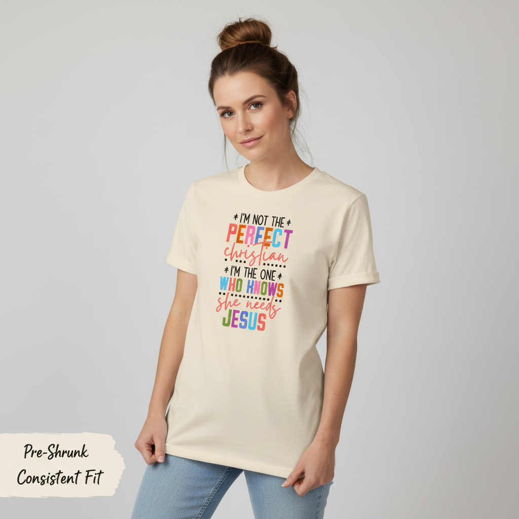 Perfectly Imperfect Christian T-Shirt__benefit