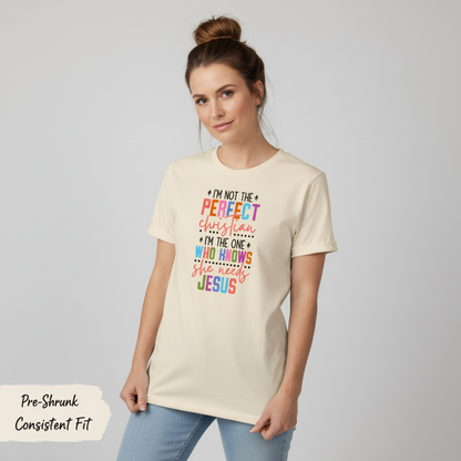 Perfectly Imperfect Christian T-Shirt__benefit