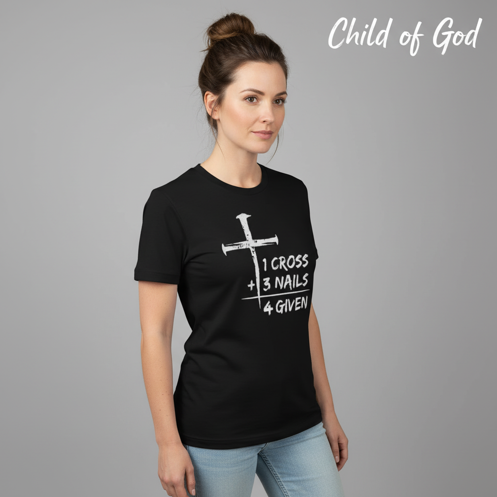 One Cross Forgiven T-Shirt__hero
