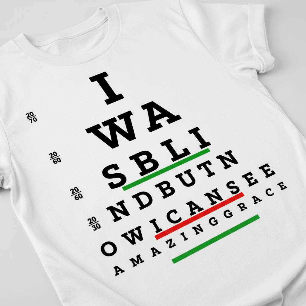 Now I Can See T-Shirt__detail