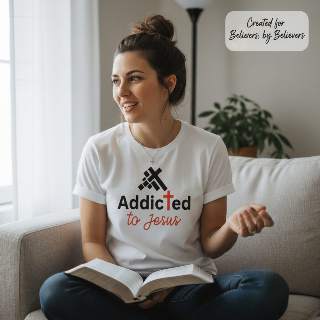 Addicted to Jesus T-Shirt__use