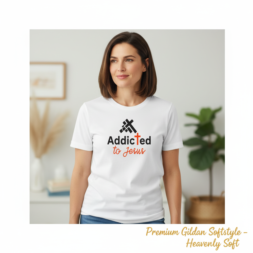 Addicted to Jesus T-Shirt__space