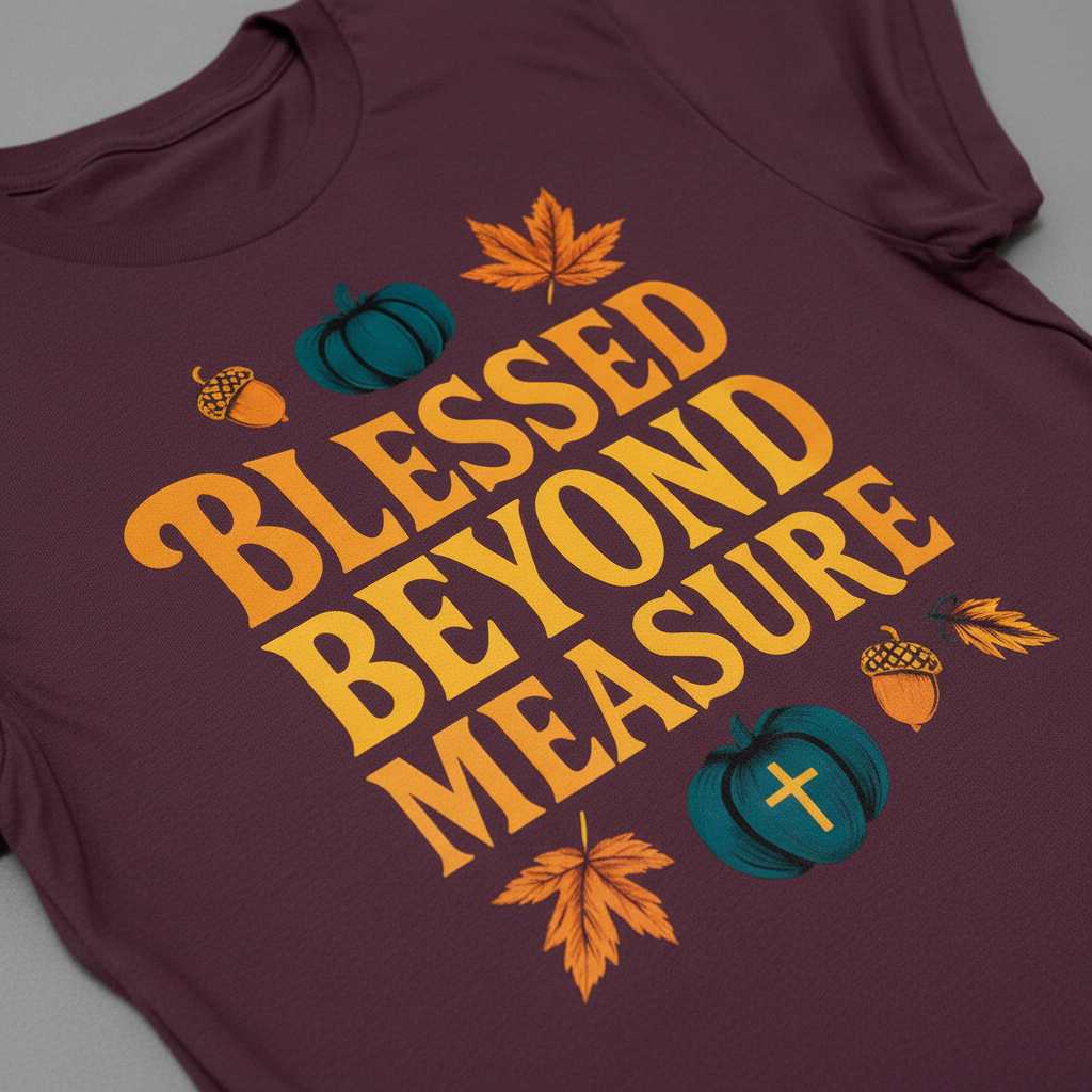 Blessed Beyond Measure T-Shirt__detail