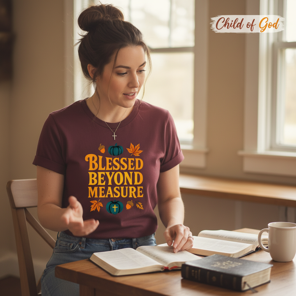 Blessed Beyond Measure T-Shirt__use
