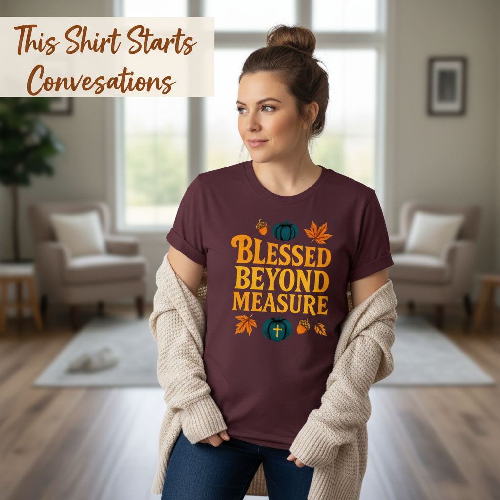 Blessed Beyond Measure T-Shirt__pair