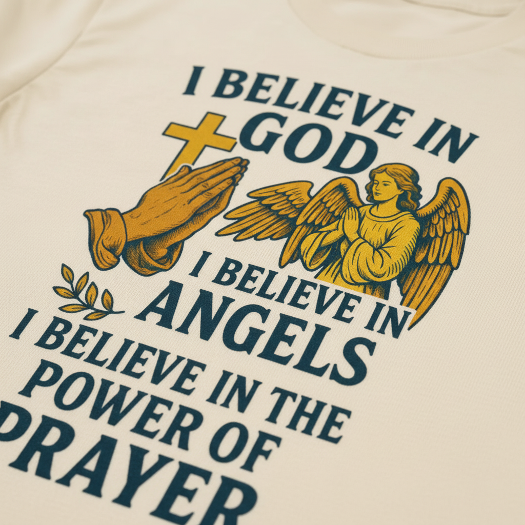 Faith in Prayer T-Shirt__detail