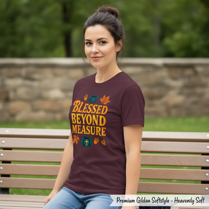 Blessed Beyond Measure T-Shirt__space