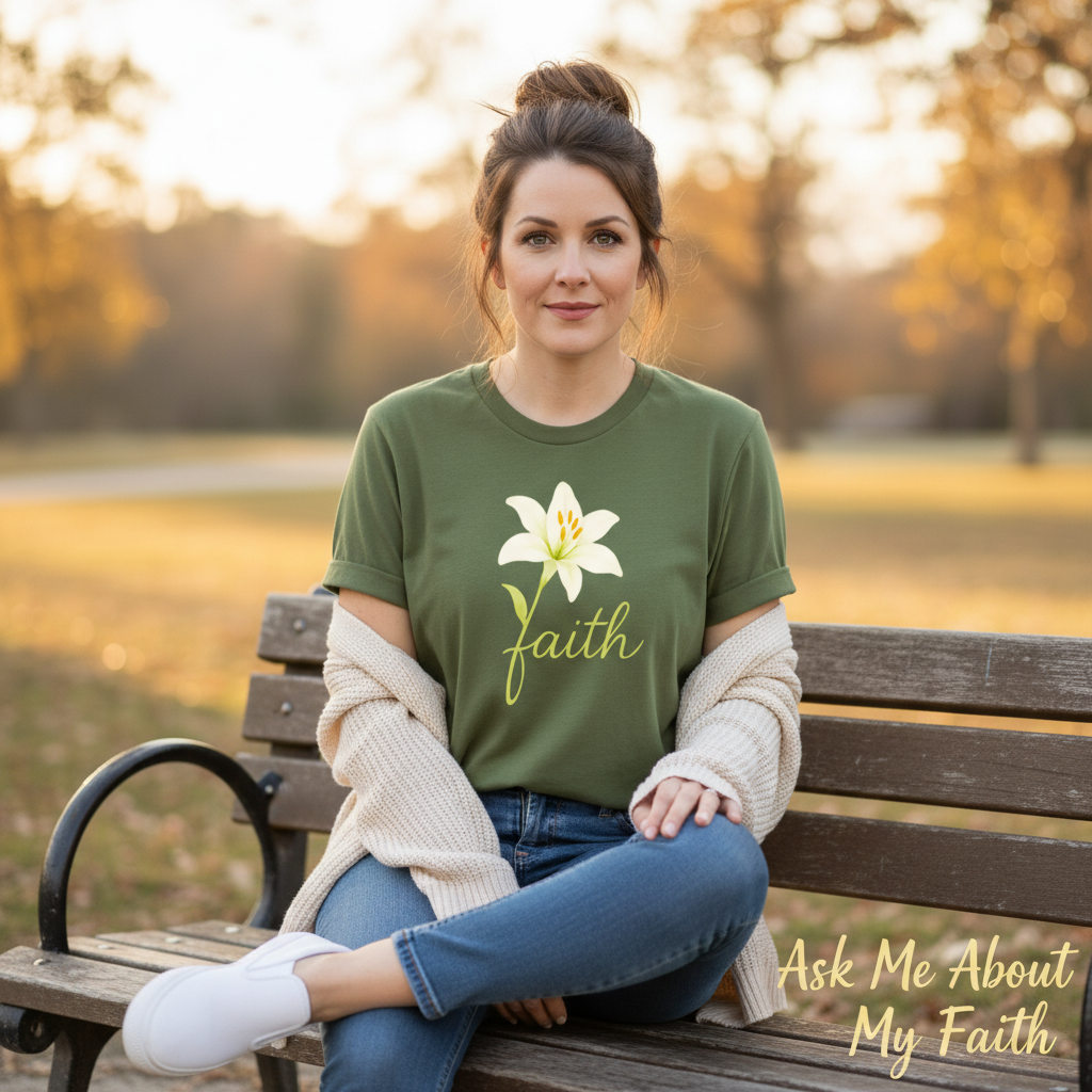 Floral Faith Bloom T-Shirt__pair