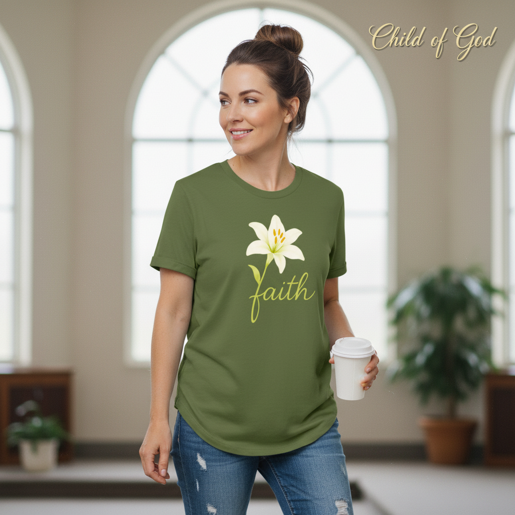 Floral Faith Bloom T-Shirt__lifestyle