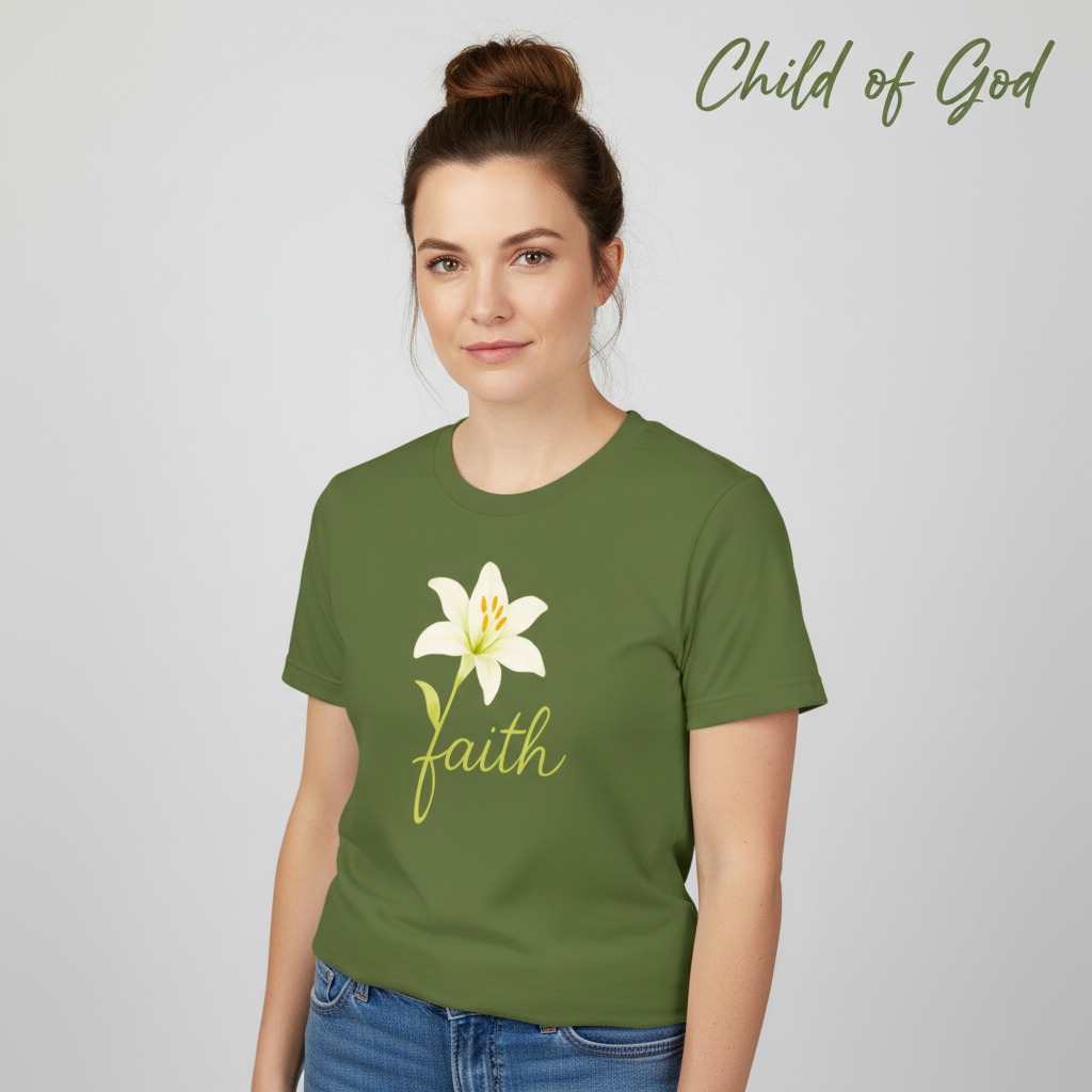 Floral Faith Bloom T-Shirt__hero