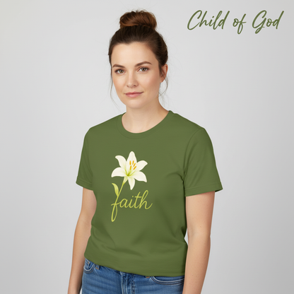 Floral Faith Bloom T-Shirt__hero