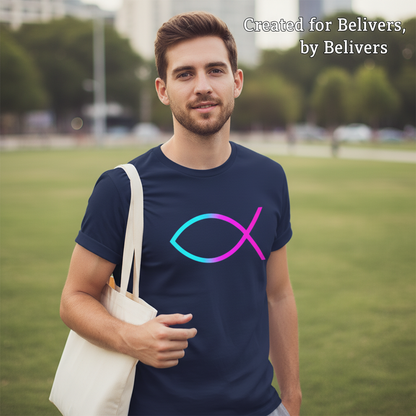 Neon Ichthys Faith T-Shirt__lifestyle