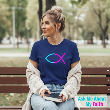 Neon Ichthys Faith T-Shirt__pair