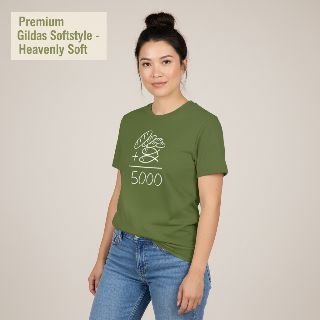 Loaves and Fishes Miracle T-Shirt__benefit