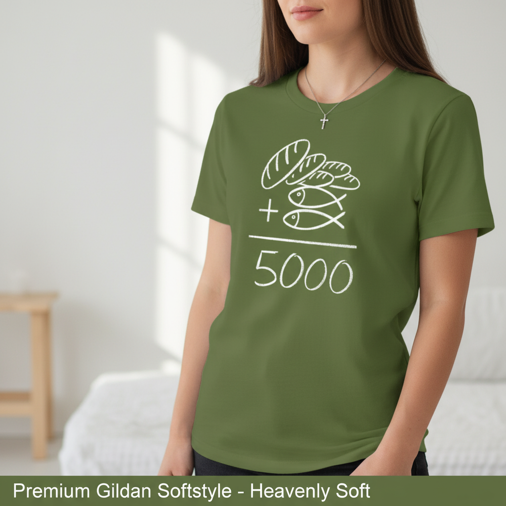 Loaves and Fishes Miracle T-Shirt__space