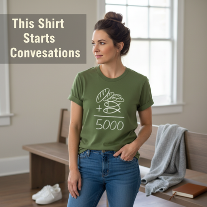 Loaves and Fishes Miracle T-Shirt__pair