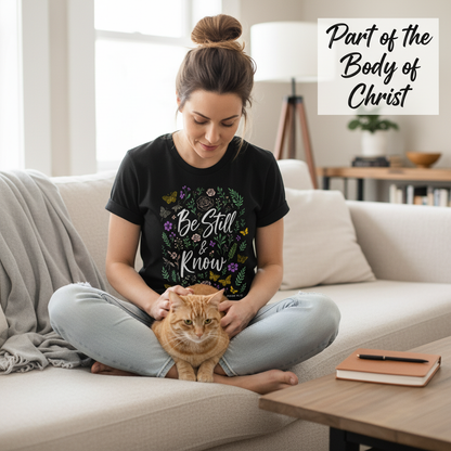 Be Still & Know T-Shirt_pet_companion