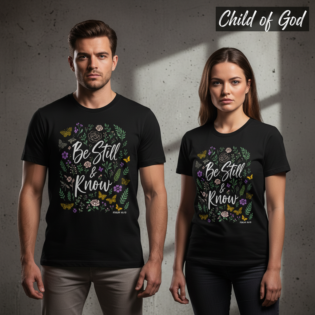 Be Still & Know T-Shirt_stoic