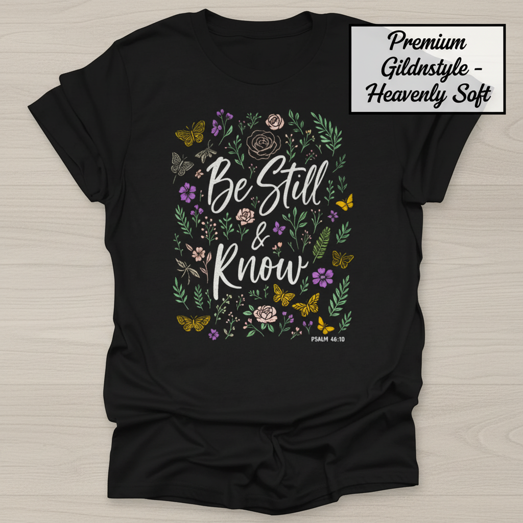 Be Still & Know T-Shirt_clean