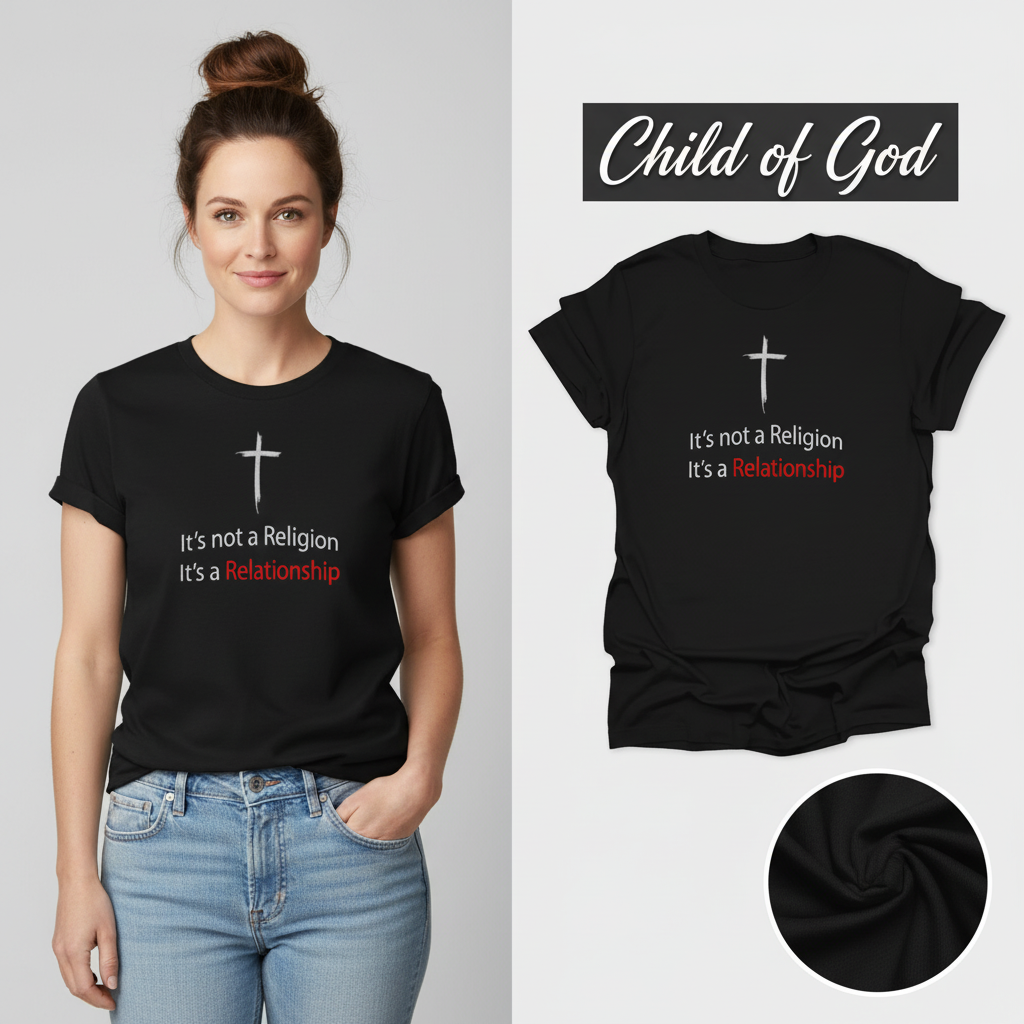 It's a Relationship T-Shirt_model_flat