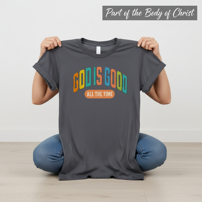 God Is Good All The Time T-Shirt_dangle