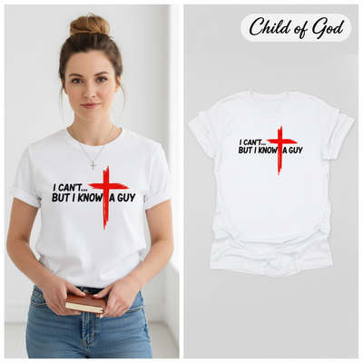I Know a Guy T-Shirt_model_flat