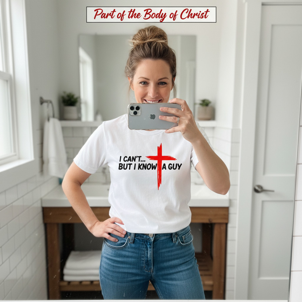 I Know a Guy T-Shirt_mirror_selfie