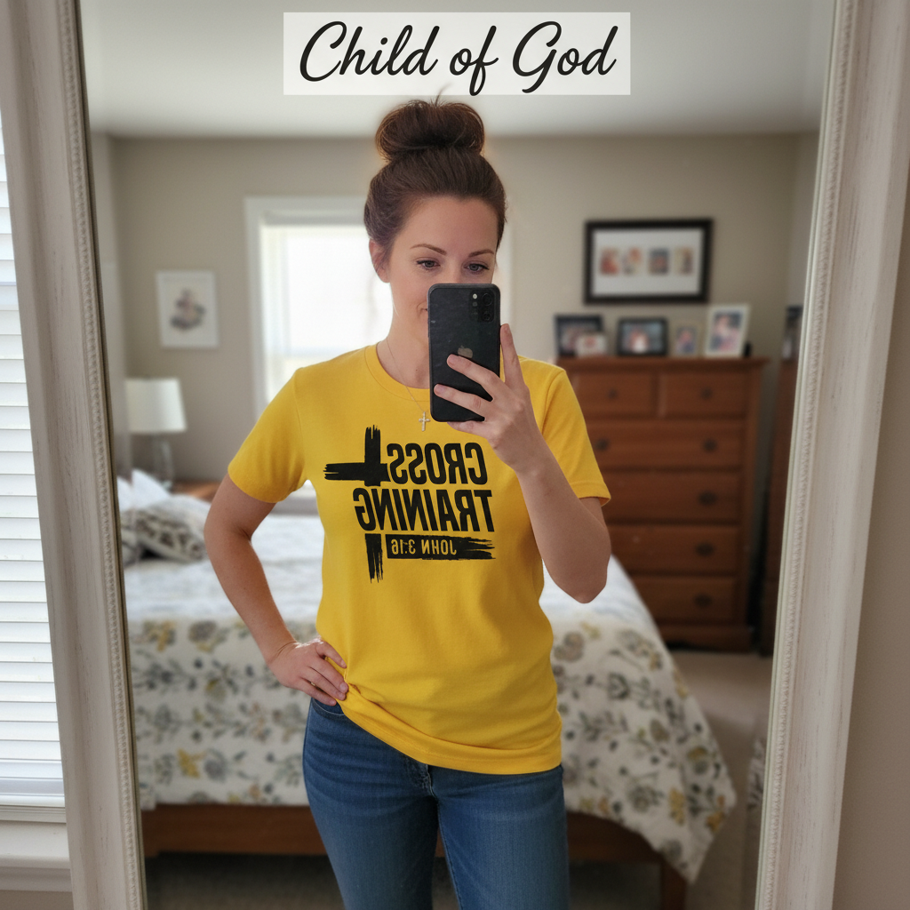 Cross Training T-Shirt_mirror_selfie