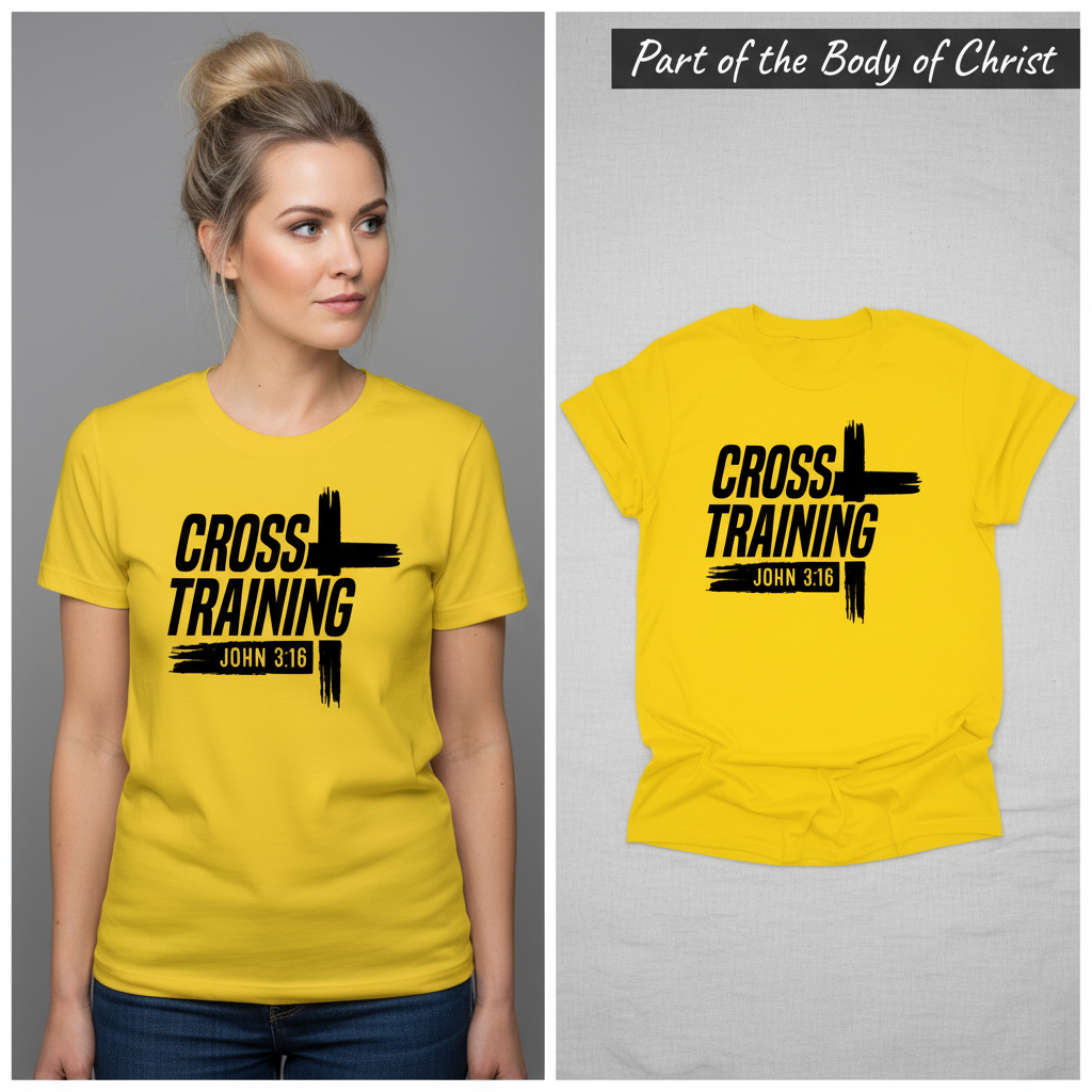 Cross Training T-Shirt_model_flat