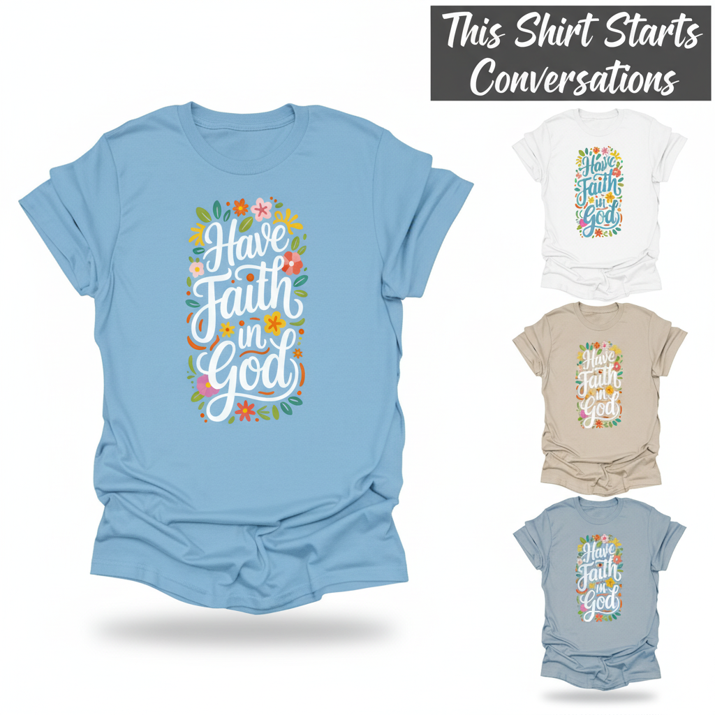 Have Faith in God T-Shirt_color_hero
