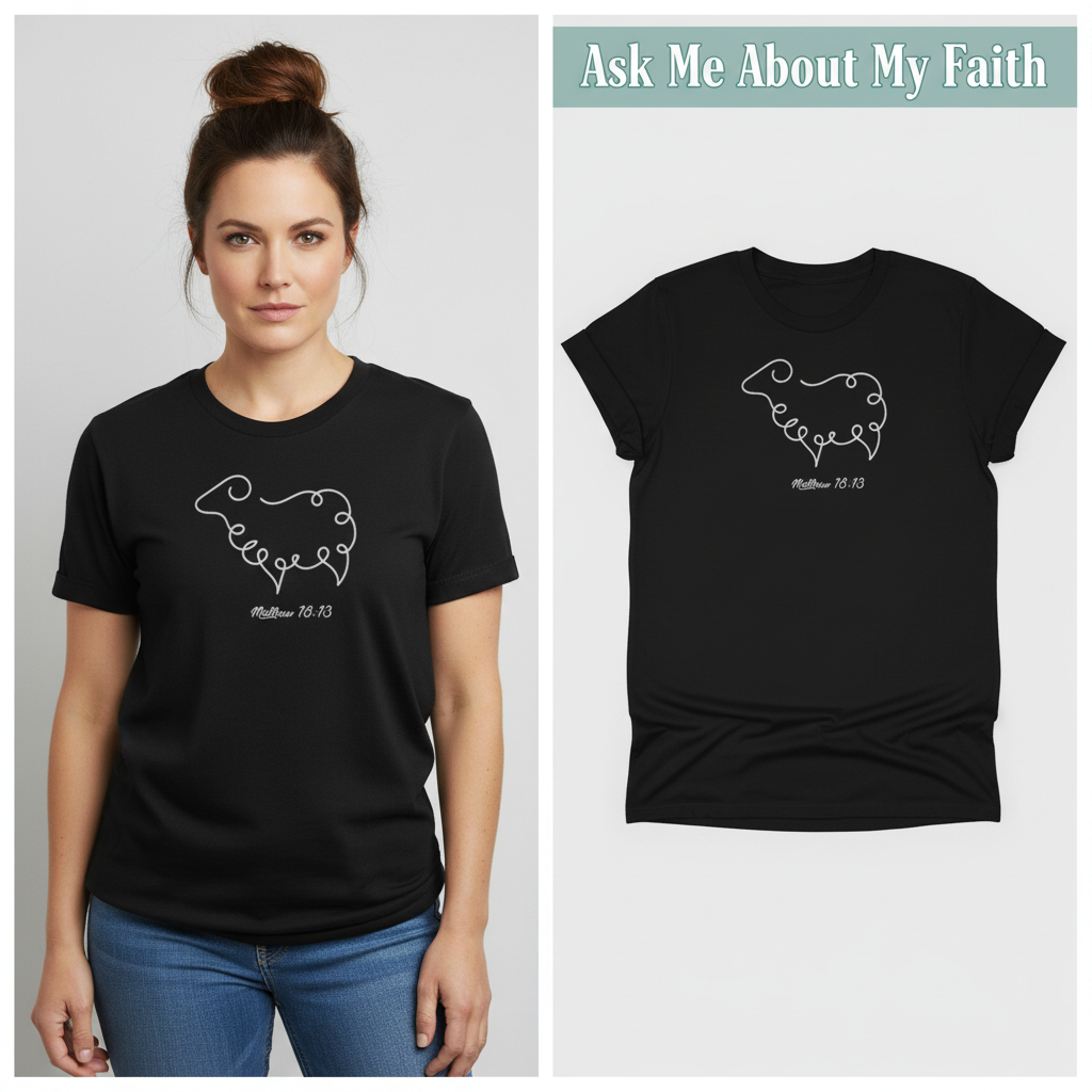 Found Sheep T-Shirt_model_flat