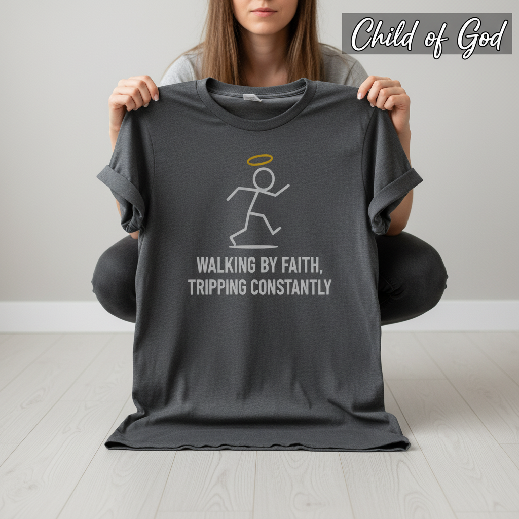 Walking by Faith T-Shirt_dangle