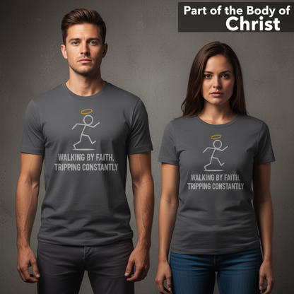 Walking by Faith T-Shirt_stoic