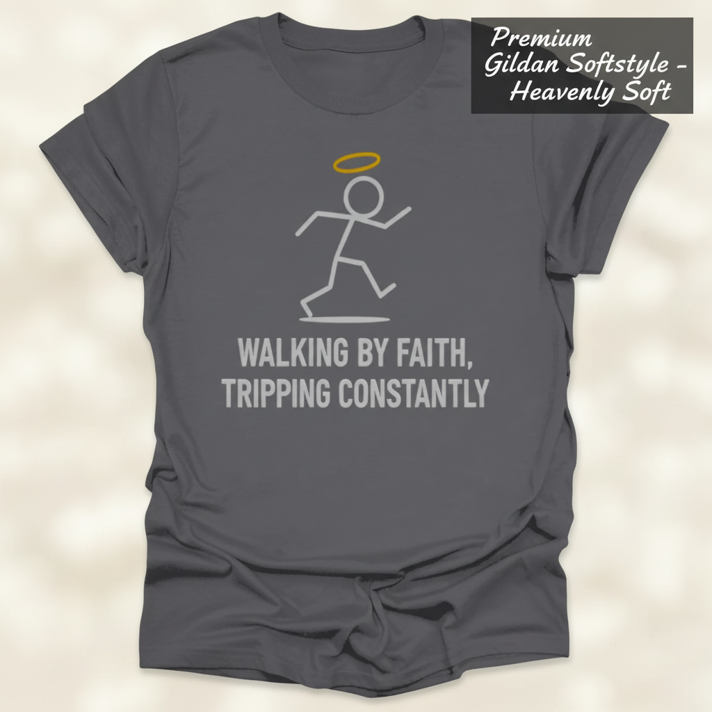 Walking by Faith T-Shirt_clean