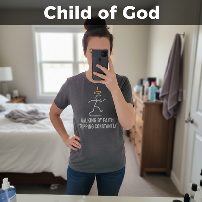 Walking by Faith T-Shirt_mirror_selfie