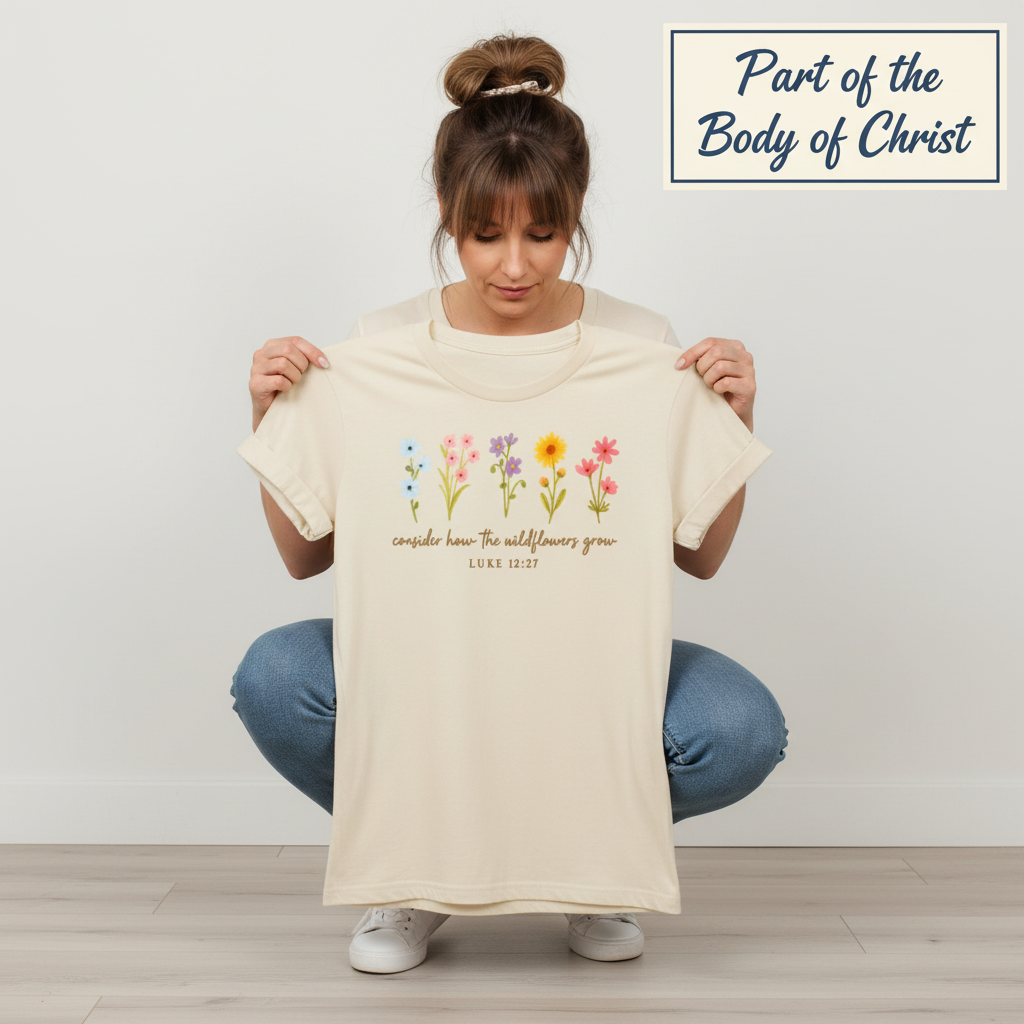 Wildflower Grace T-Shirt_dangle