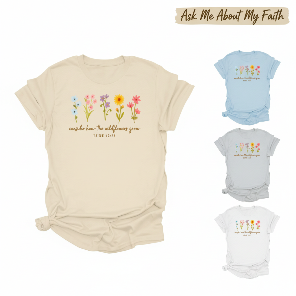 Wildflower Grace T-Shirt_color_hero