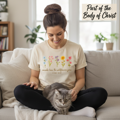 Wildflower Grace T-Shirt_pet_companion