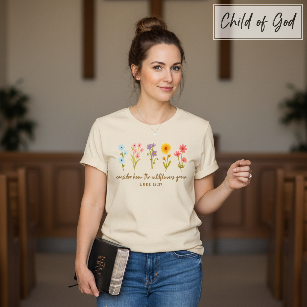 Wildflower Grace T-Shirt_prop_inteact