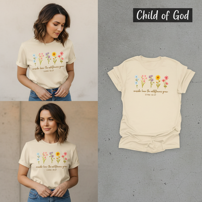 Wildflower Grace T-Shirt_3_panel