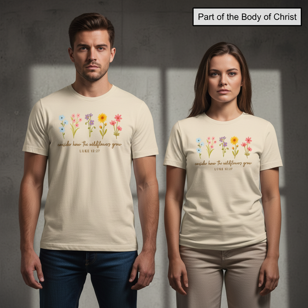 Wildflower Grace T-Shirt_stoic