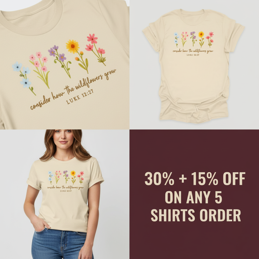 Wildflower Grace T-Shirt_4_panel