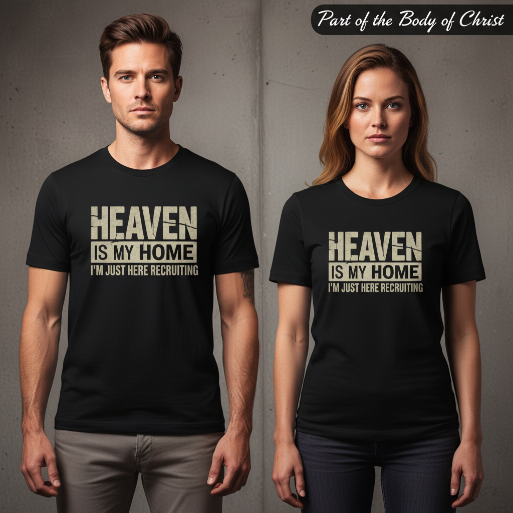 Heaven Is My Home T-Shirt_stoic