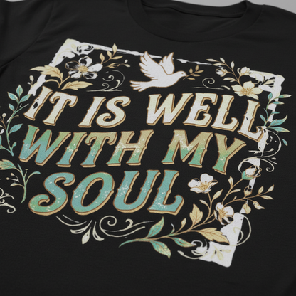 It Is Well With My Soul T-Shirt__detail
