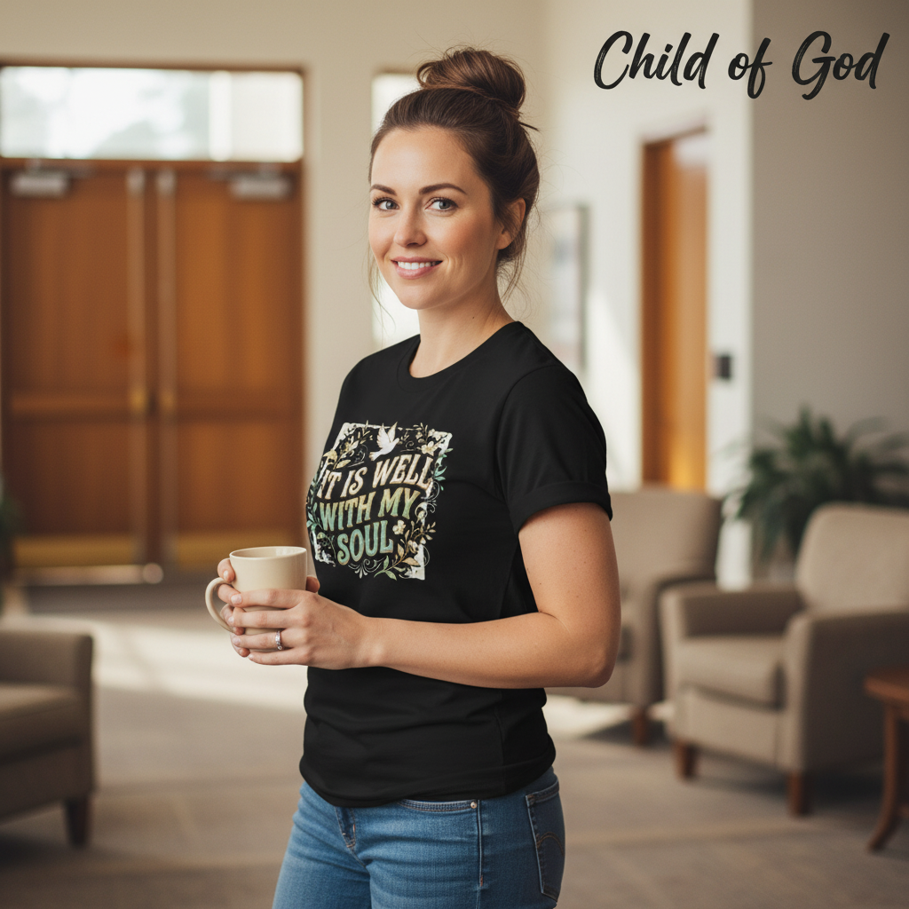 It Is Well With My Soul T-Shirt__lifestyle