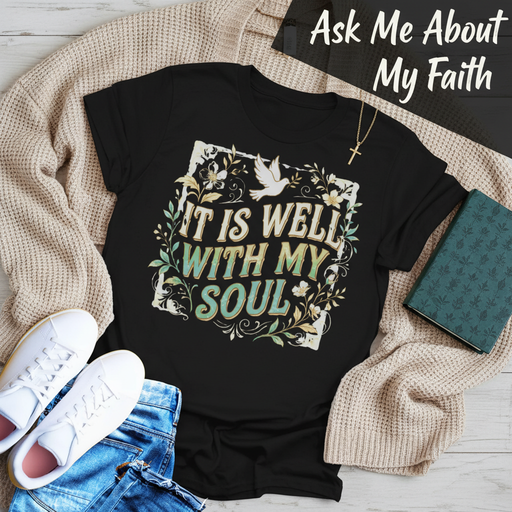 It Is Well With My Soul T-Shirt__pair