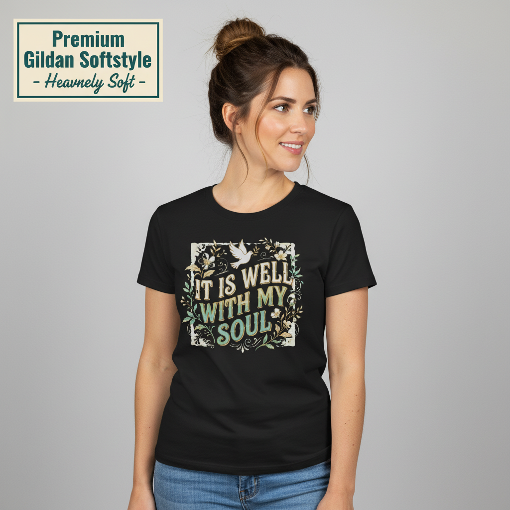 It Is Well With My Soul T-Shirt__benefit