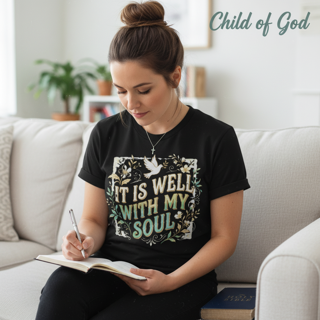 It Is Well With My Soul T-Shirt__use